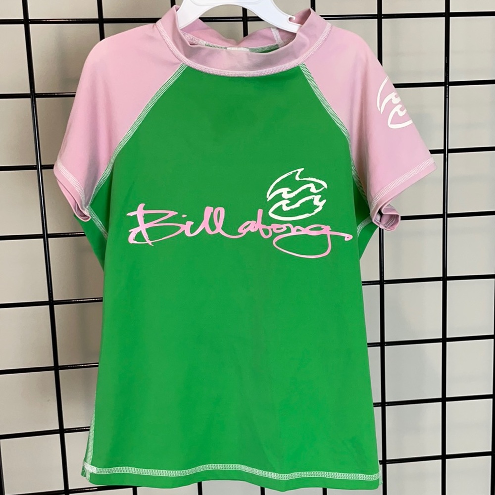 BILLABONG Kids Girl Rashguard Short Sleeve Top